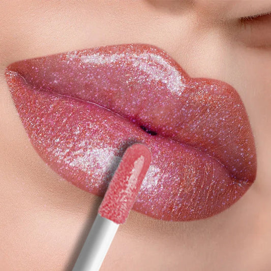 1PC Shimmer Lip Gloss For Fuller Lip Effect, Moisturizing Lip Care  Lip Essence Long Lasting Lip Glaze Sexy Lips Makeup Pink Red