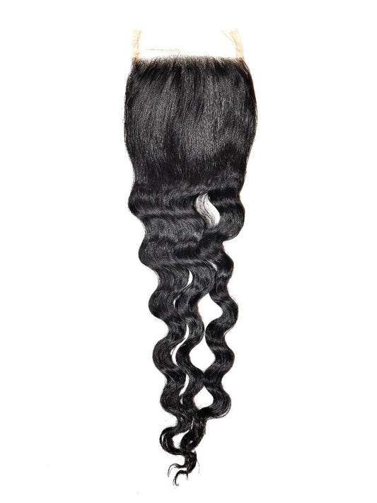 Loose Wave 4x4 Transparent Lace Closure