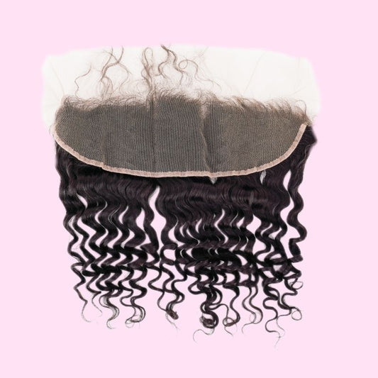 Deep Wave 13x4 Transparent Lace Frontal