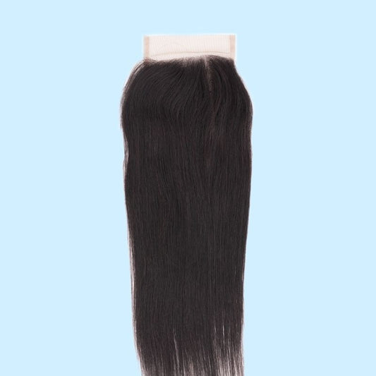 Straight 4x4 Transparent Lace Closure